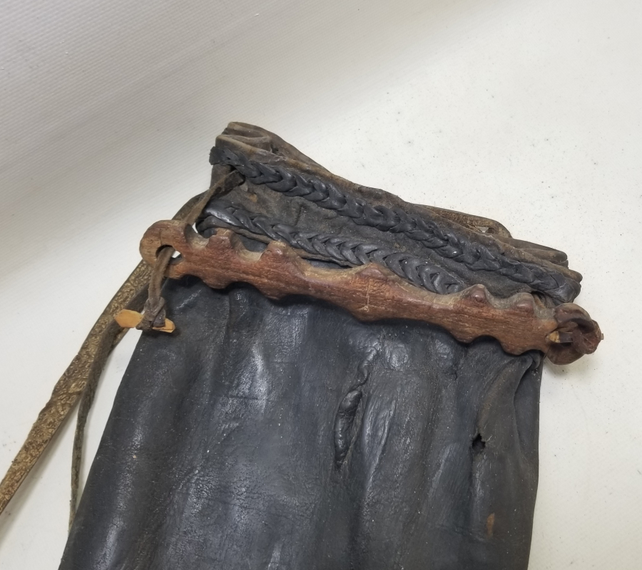 OSMANLI DÖNEMİ DERİDEN MAMUL ÇOK NADİR SADAK - OKÇU ÇANTASI