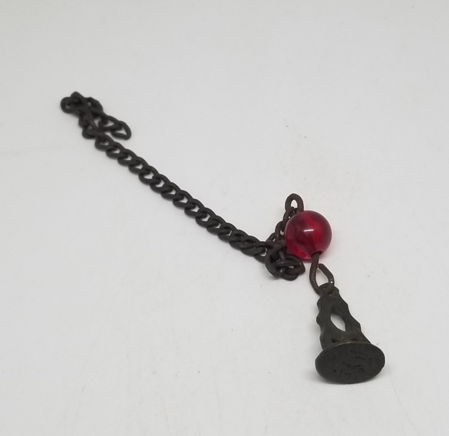 ORİJİNAL ZİNCİRİYLE OSMANLI DÖNEMİ ŞAHIS MÜHRÜ