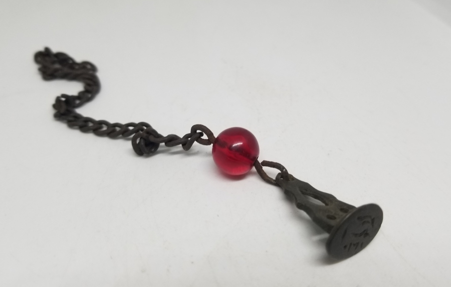 ORİJİNAL ZİNCİRİYLE OSMANLI DÖNEMİ ŞAHIS MÜHRÜ