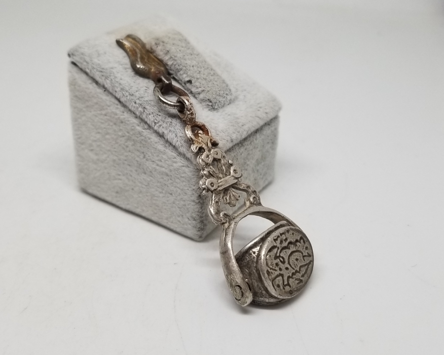 OSMANLI DÖNEM DÖNERLİ GÜMÜŞ MÜHÜR