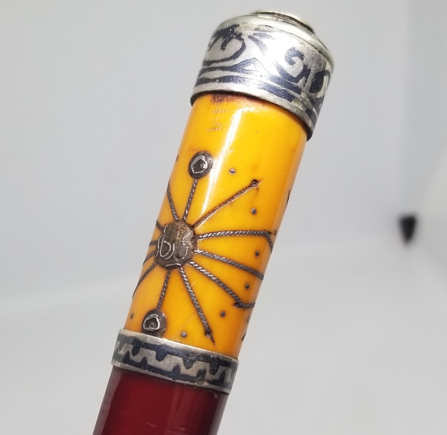 OSMANLI DÖNEMİ SIKMA KEHRİBAR SİGARA AĞIZLIĞI