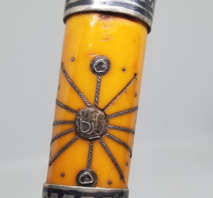 OSMANLI DÖNEMİ SIKMA KEHRİBAR SİGARA AĞIZLIĞI