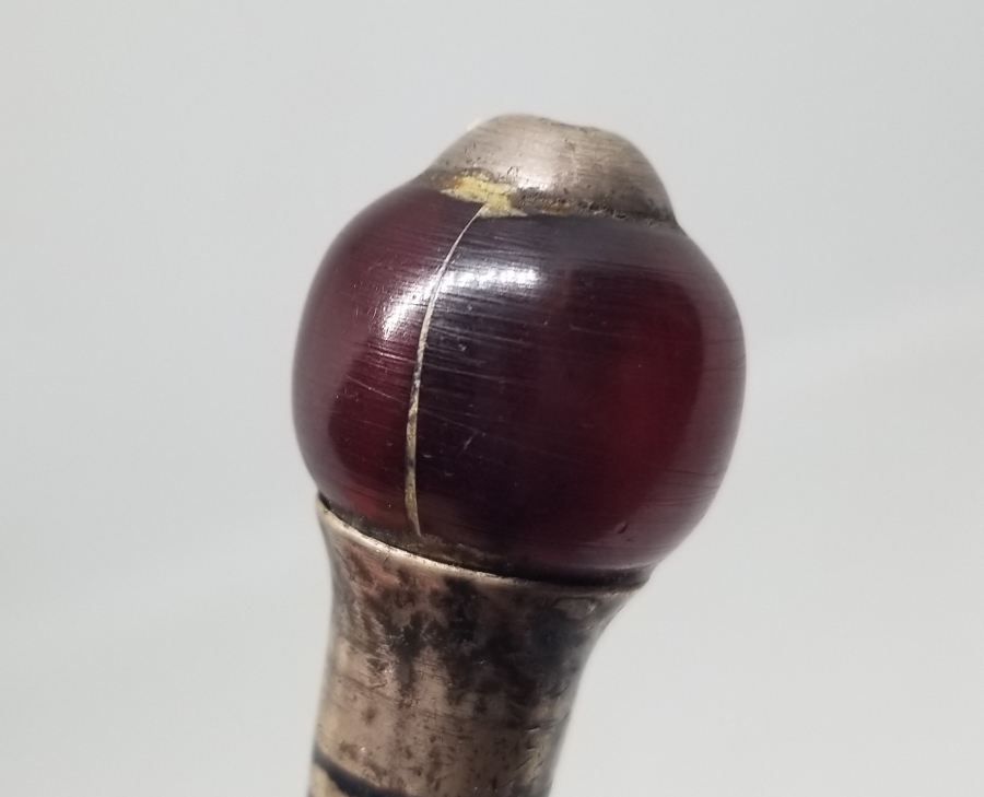 OSMANLI DÖNEMİ SAVATLI GÜMÜŞ NARGİLE MARPUCU