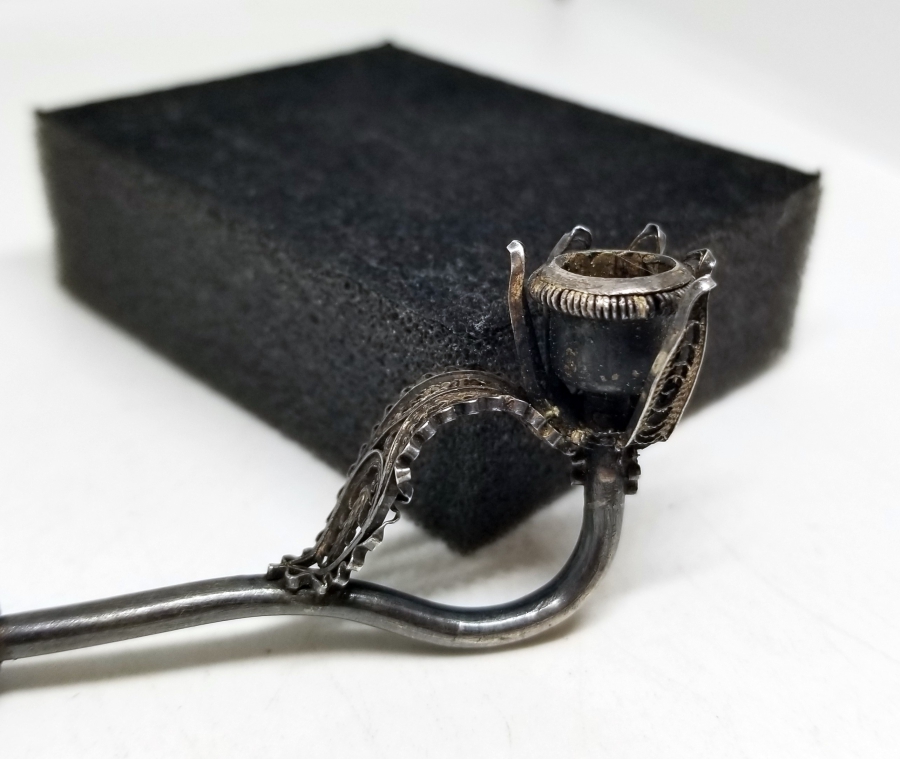 OSMANLI DÖNEMİ TELKARİ İŞÇİLİKLİ ZENNE SİGARA AĞIZLIĞI