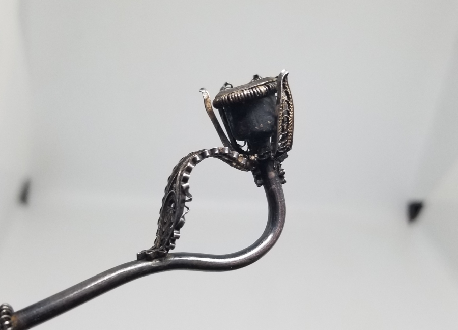 OSMANLI DÖNEMİ TELKARİ İŞÇİLİKLİ ZENNE SİGARA AĞIZLIĞI