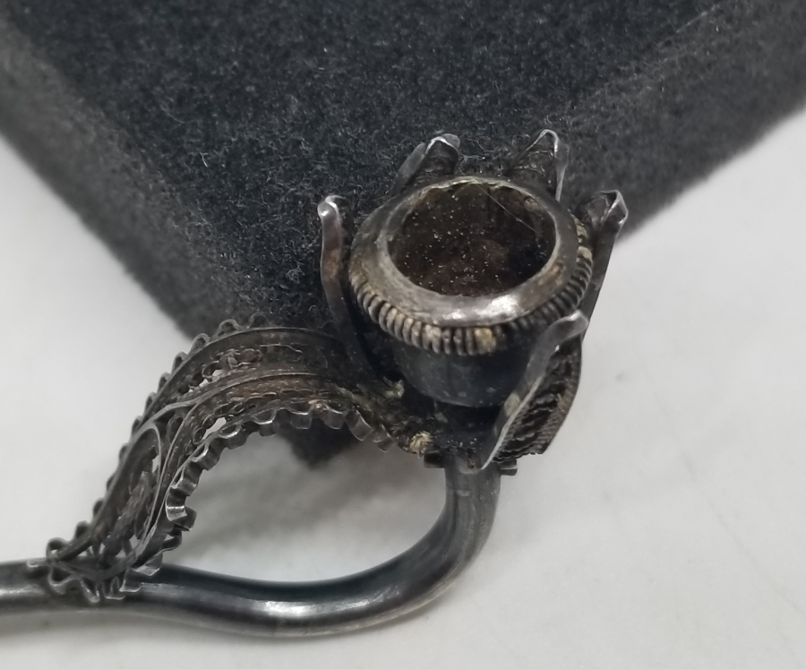 OSMANLI DÖNEMİ TELKARİ İŞÇİLİKLİ ZENNE SİGARA AĞIZLIĞI