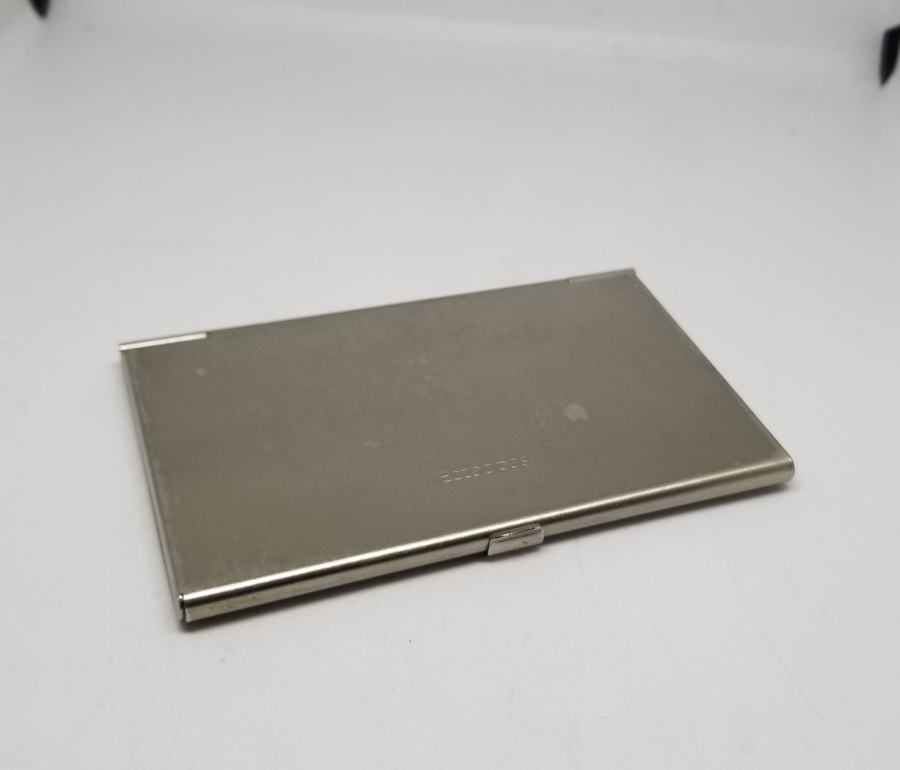 ECZACIBAŞI PROMOSYON GÜMÜŞ KAPLAMA KARTVİZİTLİK