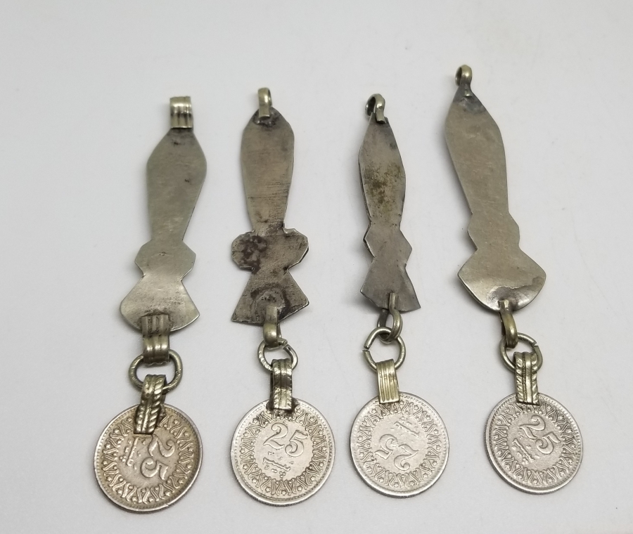 TÜRKMEN İŞİ ANTİKA GERDANLIK PARÇALARI LOTU