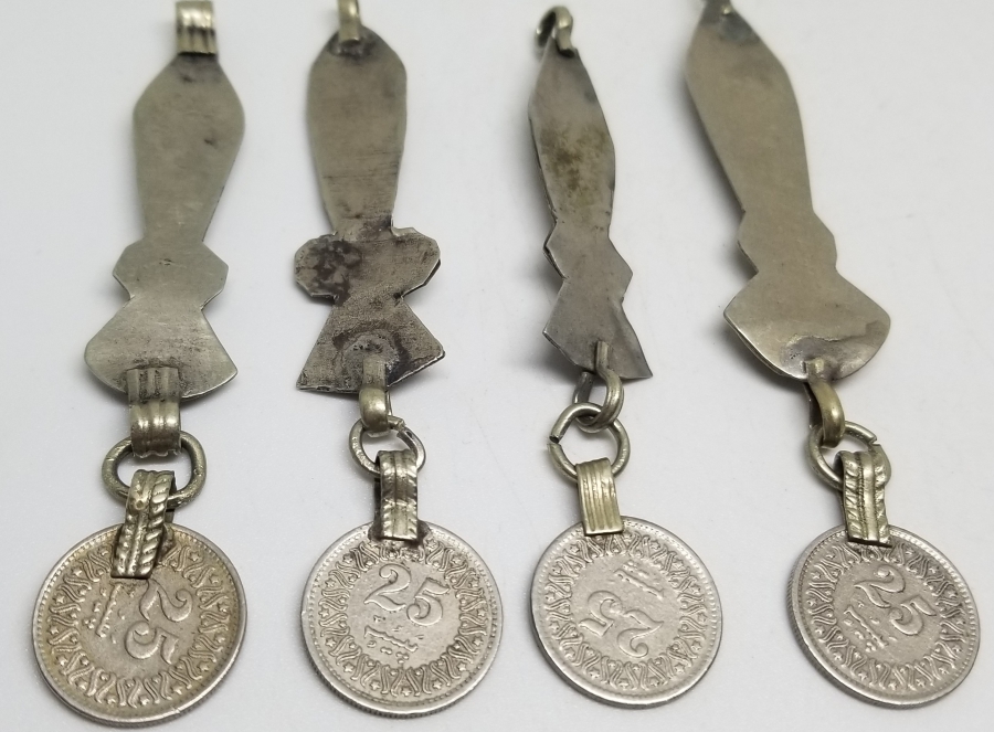 TÜRKMEN İŞİ ANTİKA GERDANLIK PARÇALARI LOTU