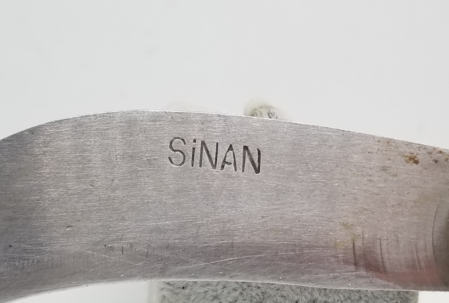 ÜZERİ USTA DAMGALI EL YAPIMI AŞI BIÇAĞI