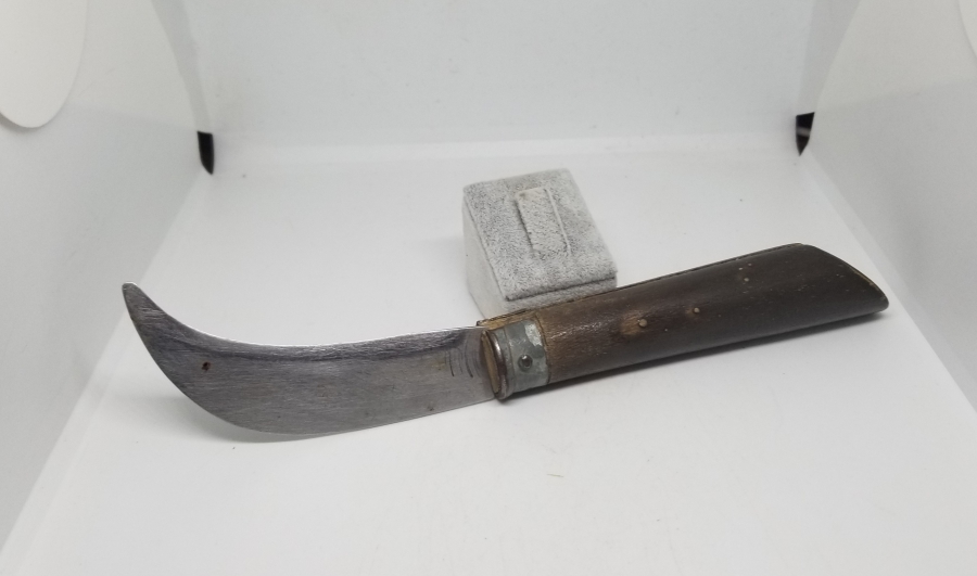 ÜZERİ USTA DAMGALI EL YAPIMI AŞI BIÇAĞI