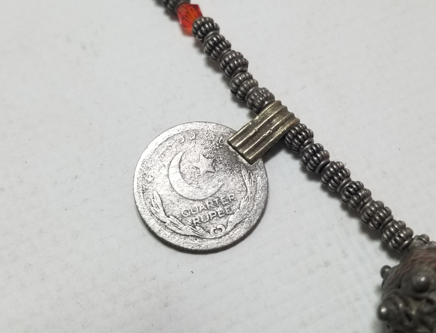 OSMANLI PARÇALARDAN DİZAYN EDİLMİŞ ÖZEL YAPIM GÜMÜŞ GERDANLIK