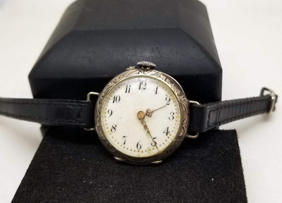 NADİR TİPTE OSMANLI DÖNEMİ GÜMÜŞ KASA KOL SAATİ