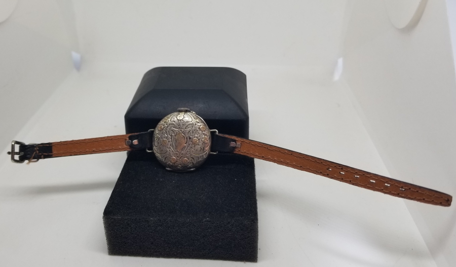 NADİR TİPTE OSMANLI DÖNEMİ GÜMÜŞ KASA KOL SAATİ