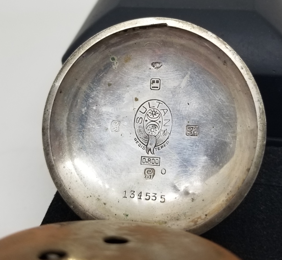 OSMANLI DÖNEMİ SULTAN MARKA GÜMÜŞ KASA SUBAY CEP SAATİ