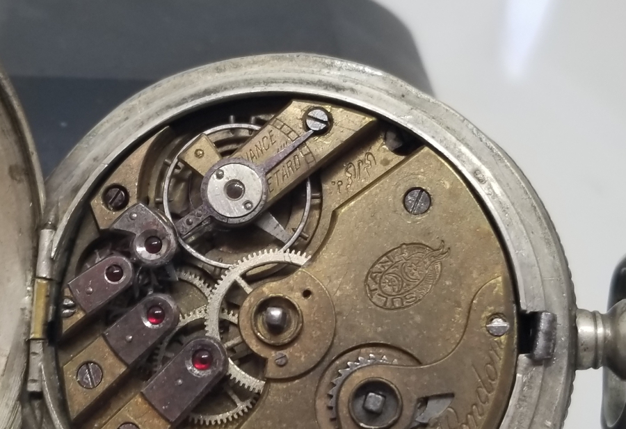 OSMANLI DÖNEMİ SULTAN MARKA GÜMÜŞ KASA SUBAY CEP SAATİ