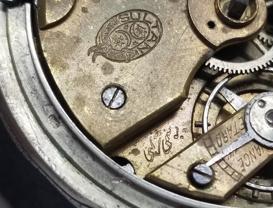 OSMANLI DÖNEMİ SULTAN MARKA GÜMÜŞ KASA SUBAY CEP SAATİ