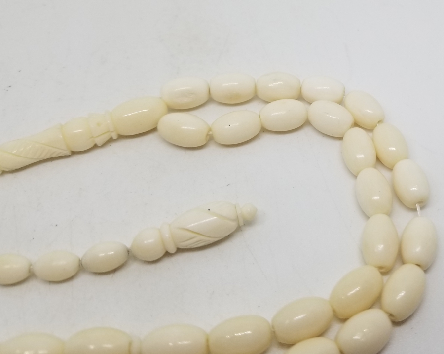 USTA İŞİ ÖZEL YAPIM 33LÜ KEMİK TESPİH