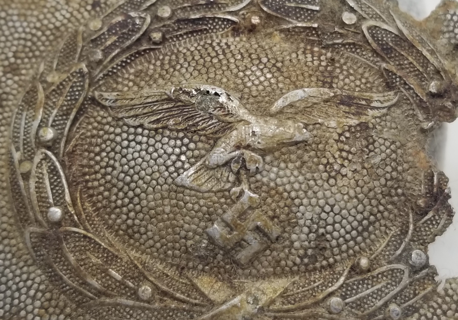 2. DÜNYA SAVAŞI DÖNEMİ MERMİ YEMİŞ NAZİ SUBAY KEMER TOKASI