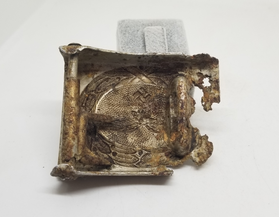 2. DÜNYA SAVAŞI DÖNEMİ MERMİ YEMİŞ NAZİ SUBAY KEMER TOKASI