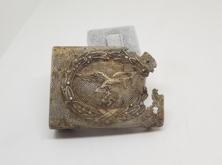 2. DÜNYA SAVAŞI DÖNEMİ MERMİ YEMİŞ NAZİ SUBAY KEMER TOKASI