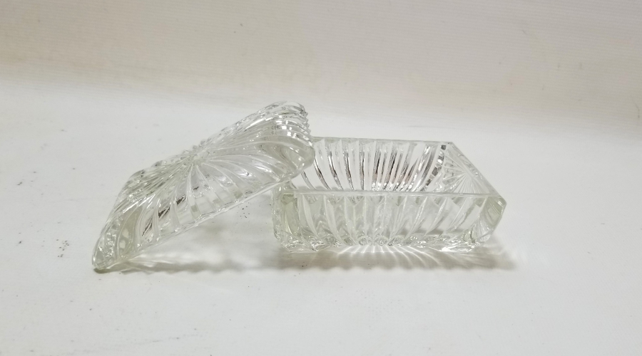 KRİSTAL KESME İŞÇİLİKLİ ANTİKA CAM ŞEKERLİK