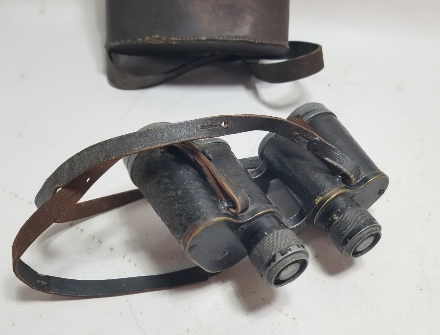 1. DÜNYA SAVAŞI DÖNEMİ ORİJİNAL KUTUSUNDA ALMAN YARDIMI SUBAY DÜRBÜNÜ