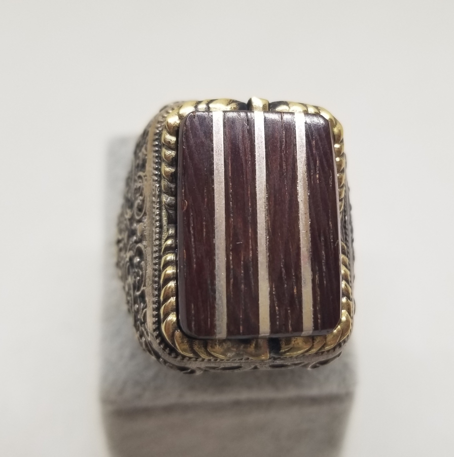 KABARTMA İŞÇİLİKLİ ÖZEL YAPIM GÜMÜŞ YÜZÜK