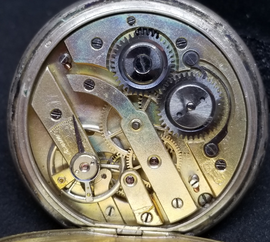 OSMANLICA SIMON USTA DAMGALI OSMANLI DÖNEMİ ÇALIŞIR DURUMDA GÜMÜŞ KASA CEP SAATİ