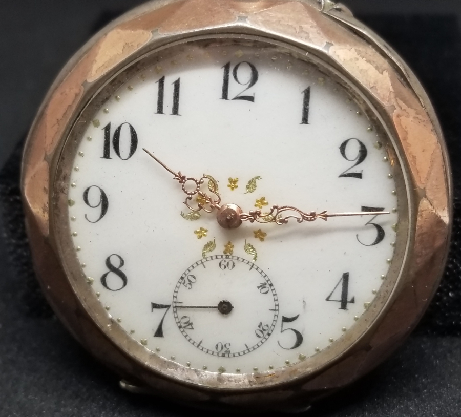 OSMANLICA SIMON USTA DAMGALI OSMANLI DÖNEMİ ÇALIŞIR DURUMDA GÜMÜŞ KASA CEP SAATİ