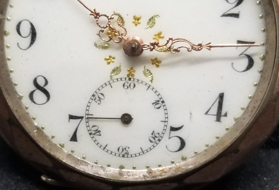 OSMANLICA SIMON USTA DAMGALI OSMANLI DÖNEMİ ÇALIŞIR DURUMDA GÜMÜŞ KASA CEP SAATİ