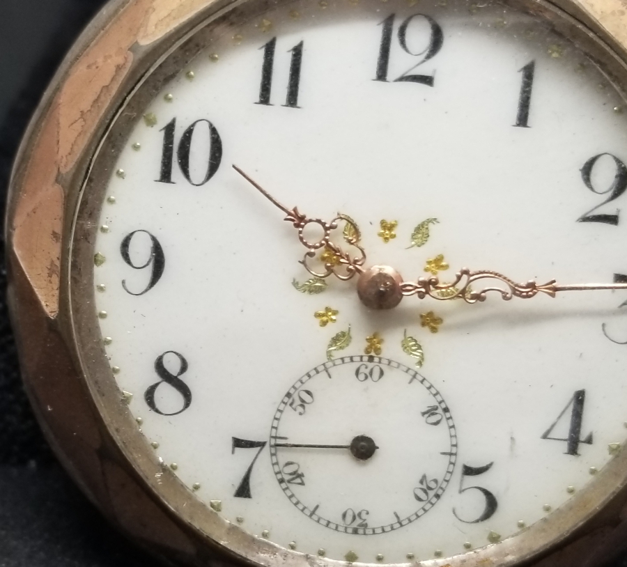 OSMANLICA SIMON USTA DAMGALI OSMANLI DÖNEMİ ÇALIŞIR DURUMDA GÜMÜŞ KASA CEP SAATİ