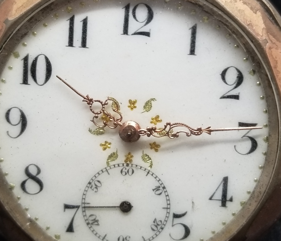 OSMANLICA SIMON USTA DAMGALI OSMANLI DÖNEMİ ÇALIŞIR DURUMDA GÜMÜŞ KASA CEP SAATİ