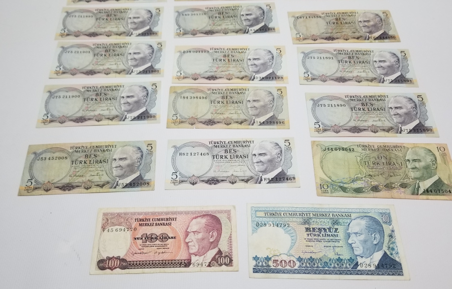 ANTİKA KAĞIT PARA LOTU