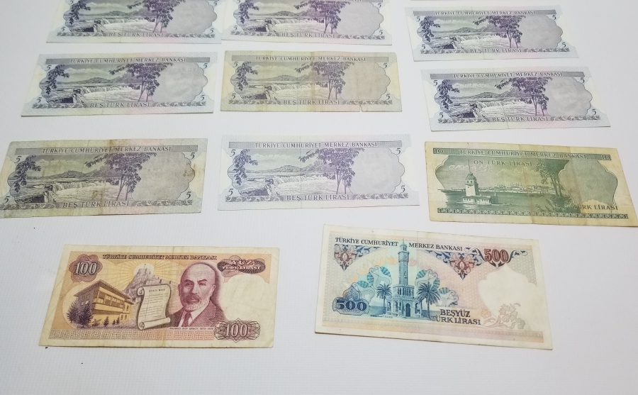 ANTİKA KAĞIT PARA LOTU