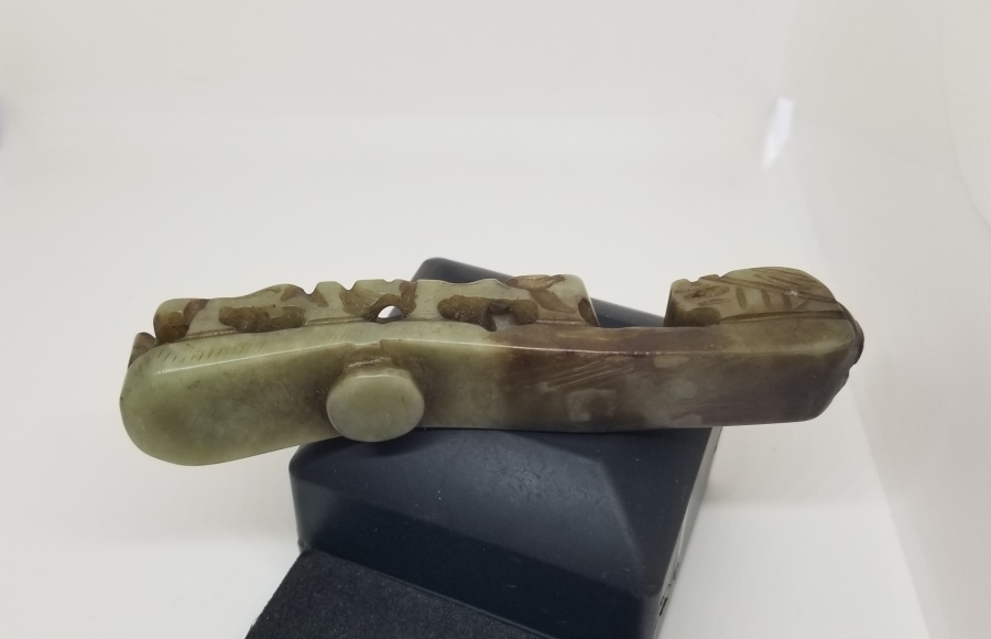 JADE TAŞINDAN YAPILMIŞ UZAKDOĞU KEMER TOKASI