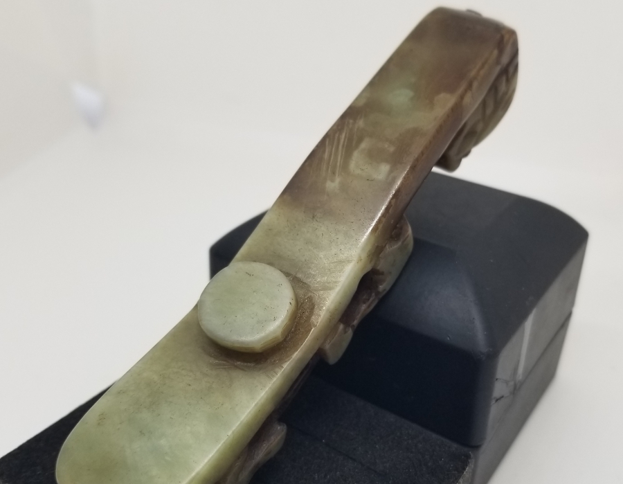 JADE TAŞINDAN YAPILMIŞ UZAKDOĞU KEMER TOKASI