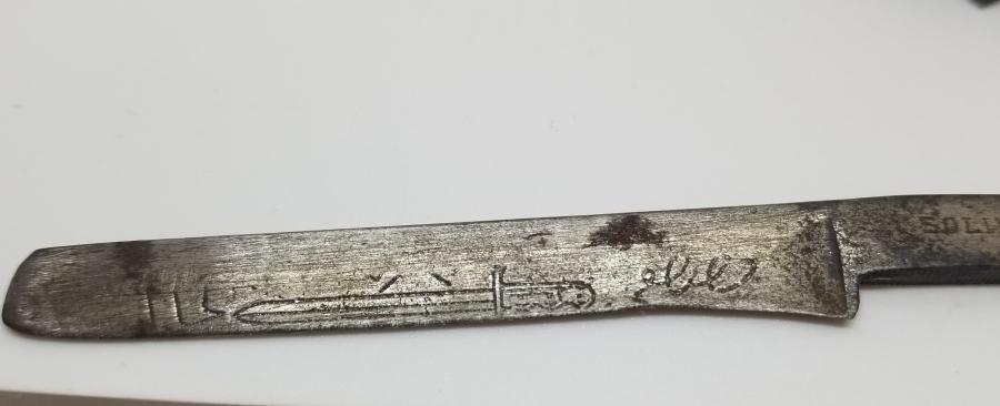 ÜZERİ OSMANLICA YAZILI 1. DÜNYA SAVAŞI DÖNEMİ NADİR SUBAY USTURASI