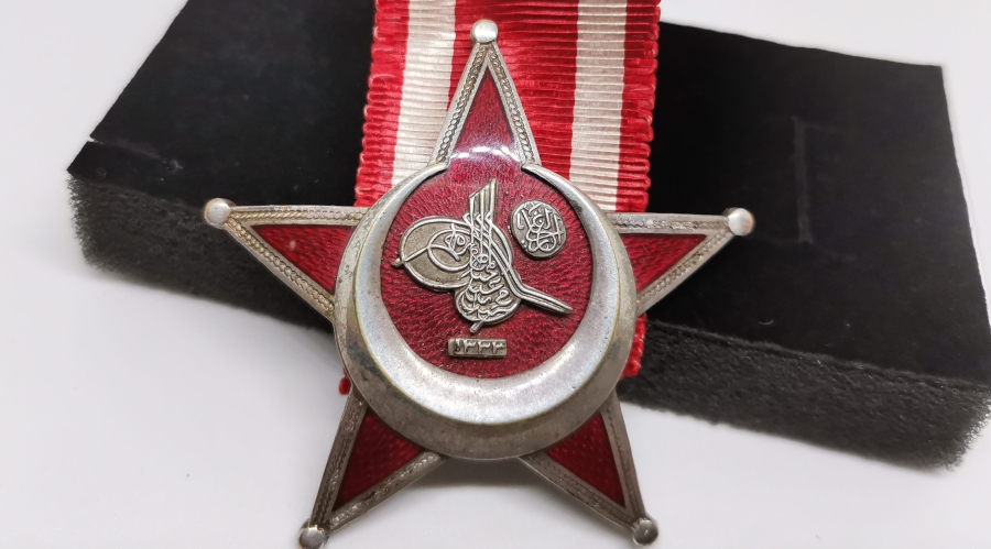 1. DÜNYA SAVAŞI HARP MADALYASI - ÇANAKKALE SUBAY MADALYASI