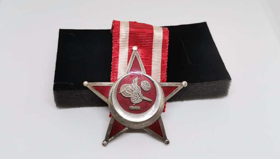 1. DÜNYA SAVAŞI HARP MADALYASI - ÇANAKKALE SUBAY MADALYASI