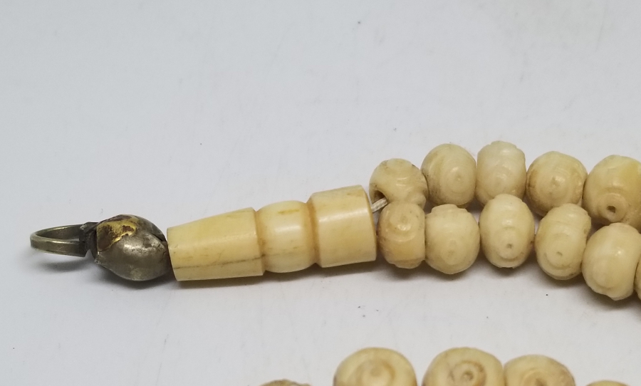 OSMANLI DÖNEMİ EL YAPIMI KEMİK TESPİH