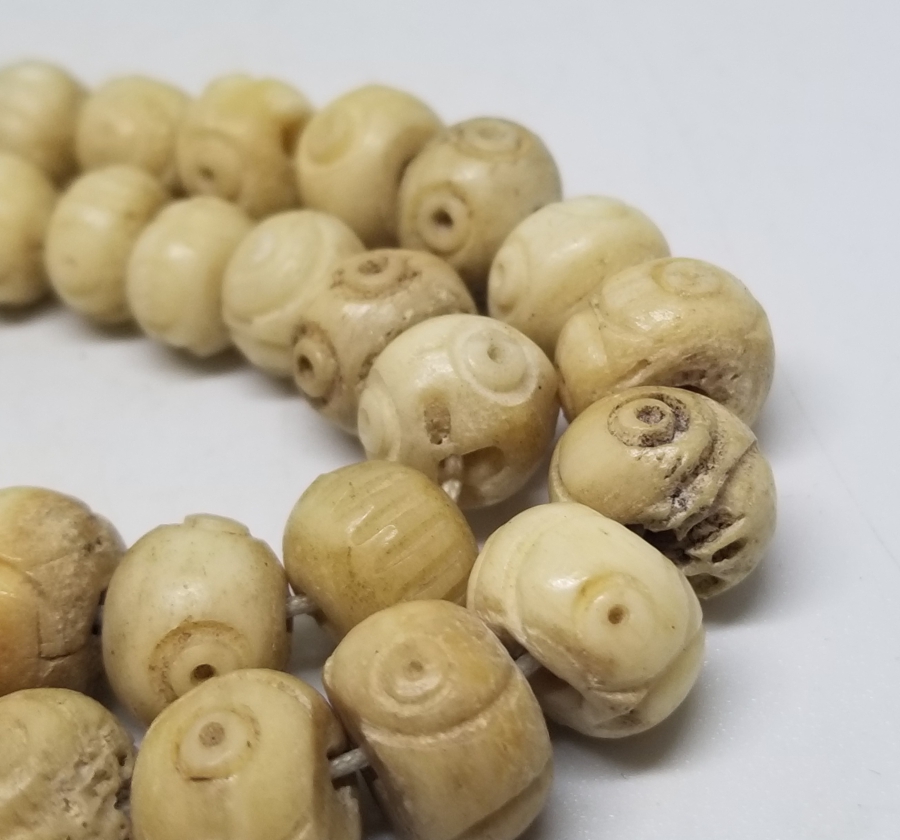 OSMANLI DÖNEMİ EL YAPIMI KEMİK TESPİH