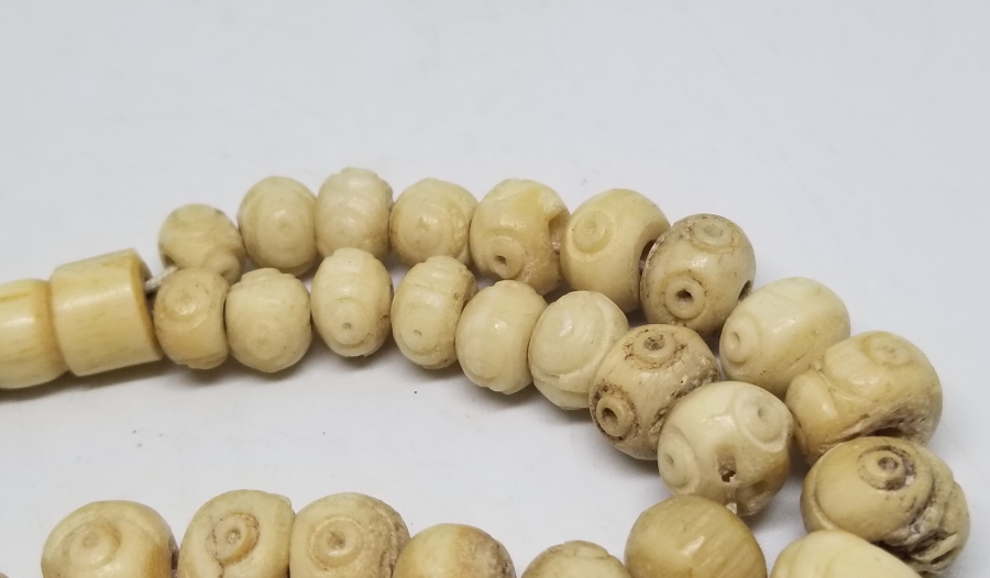 OSMANLI DÖNEMİ EL YAPIMI KEMİK TESPİH