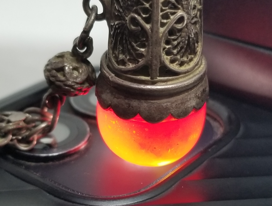 TELKARİ İŞÇİLİKLİ OSMANLI DÖNEMİ NADİR NARGİLE MARPUCU