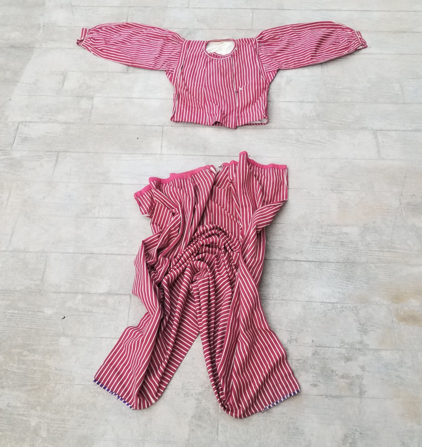 OSMANLI DÖNEMİ EL DOKUMA ŞALVAR CEPKEN TAKIMI