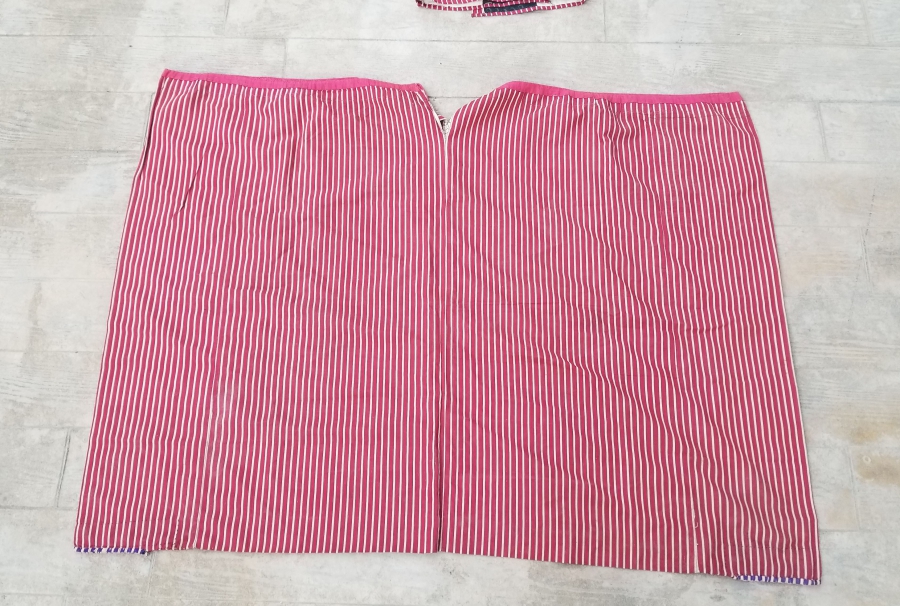 OSMANLI DÖNEMİ EL DOKUMA ŞALVAR CEPKEN TAKIMI