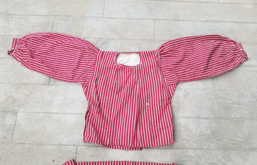 OSMANLI DÖNEMİ EL DOKUMA ŞALVAR CEPKEN TAKIMI