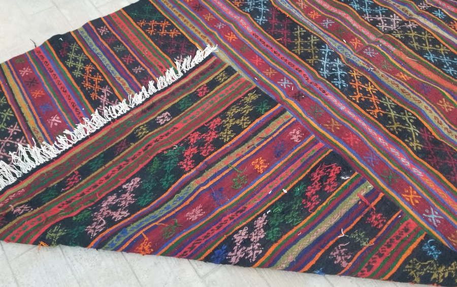 OSMANLI DÖNEMİ EL DOKUMA UŞAK KİLİMİ