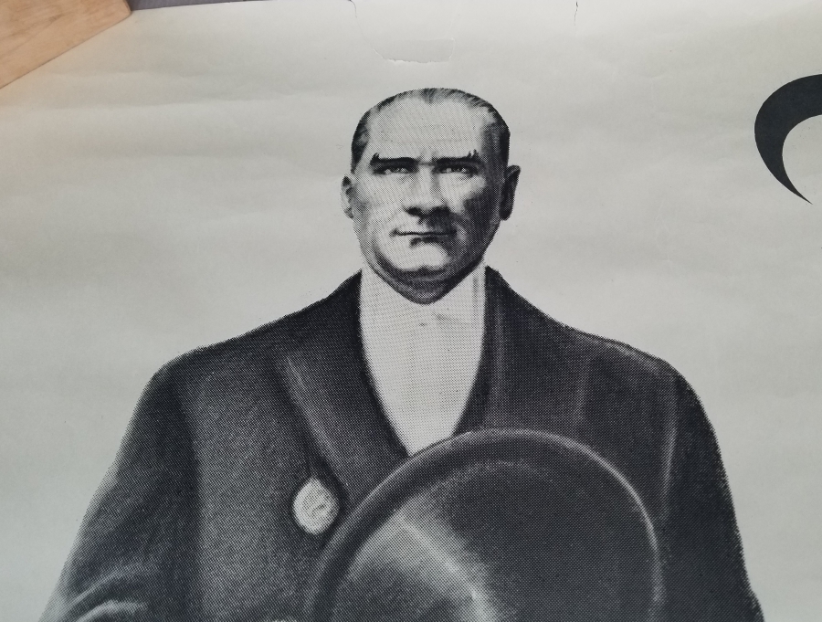 BÜYÜK BOY DEKORATİF ATATÜRK POSTERİ