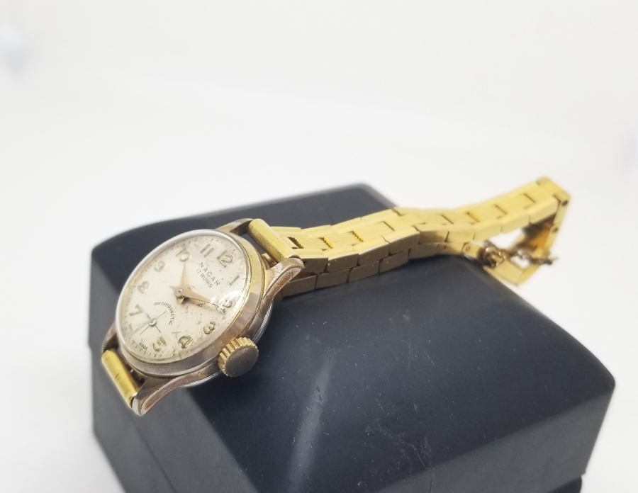 KURMALI ANTİKA NACAR CEP SAATİ